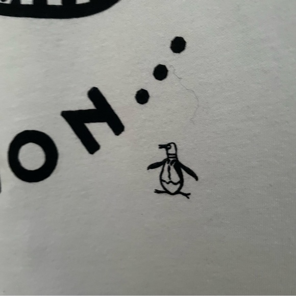 Original Penguin "Mustache You a Question" Tee M **NEW** - Picture 4 of 7